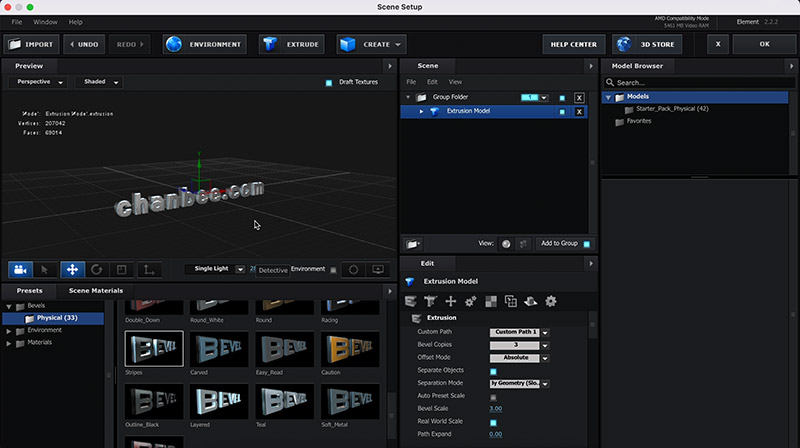 AE 3D插件Vide Capilot Element 3D v2.2.2 MacOS版_03