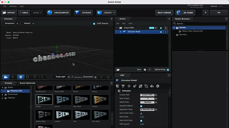 AE 3D插件Vide Capilot Element 3D v2.2.2 MacOS版_03